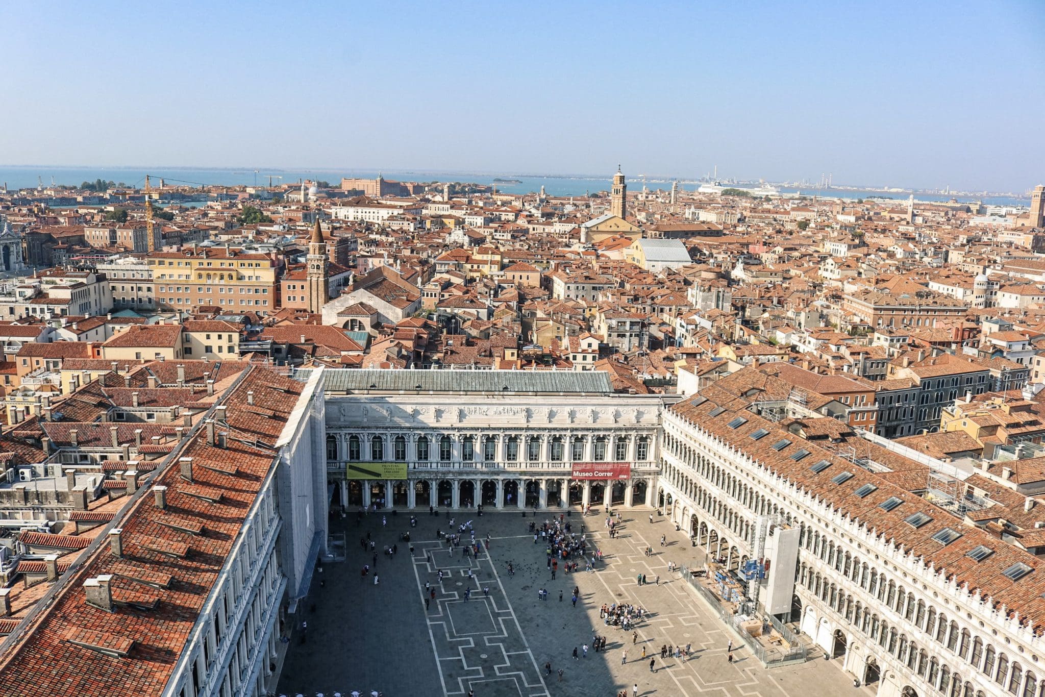 View of Piazza San Marcos, Venice, Italy