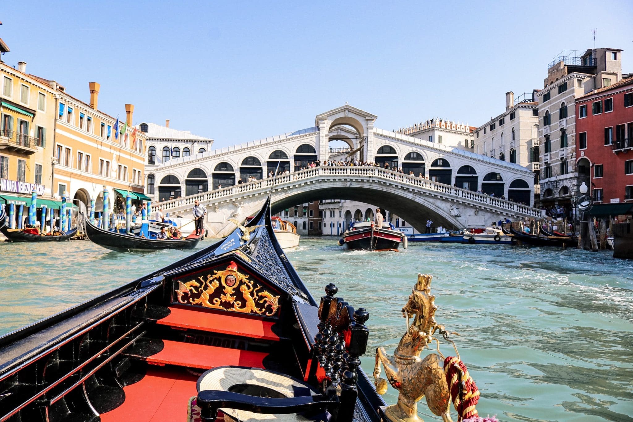 View of Rialto Bridge