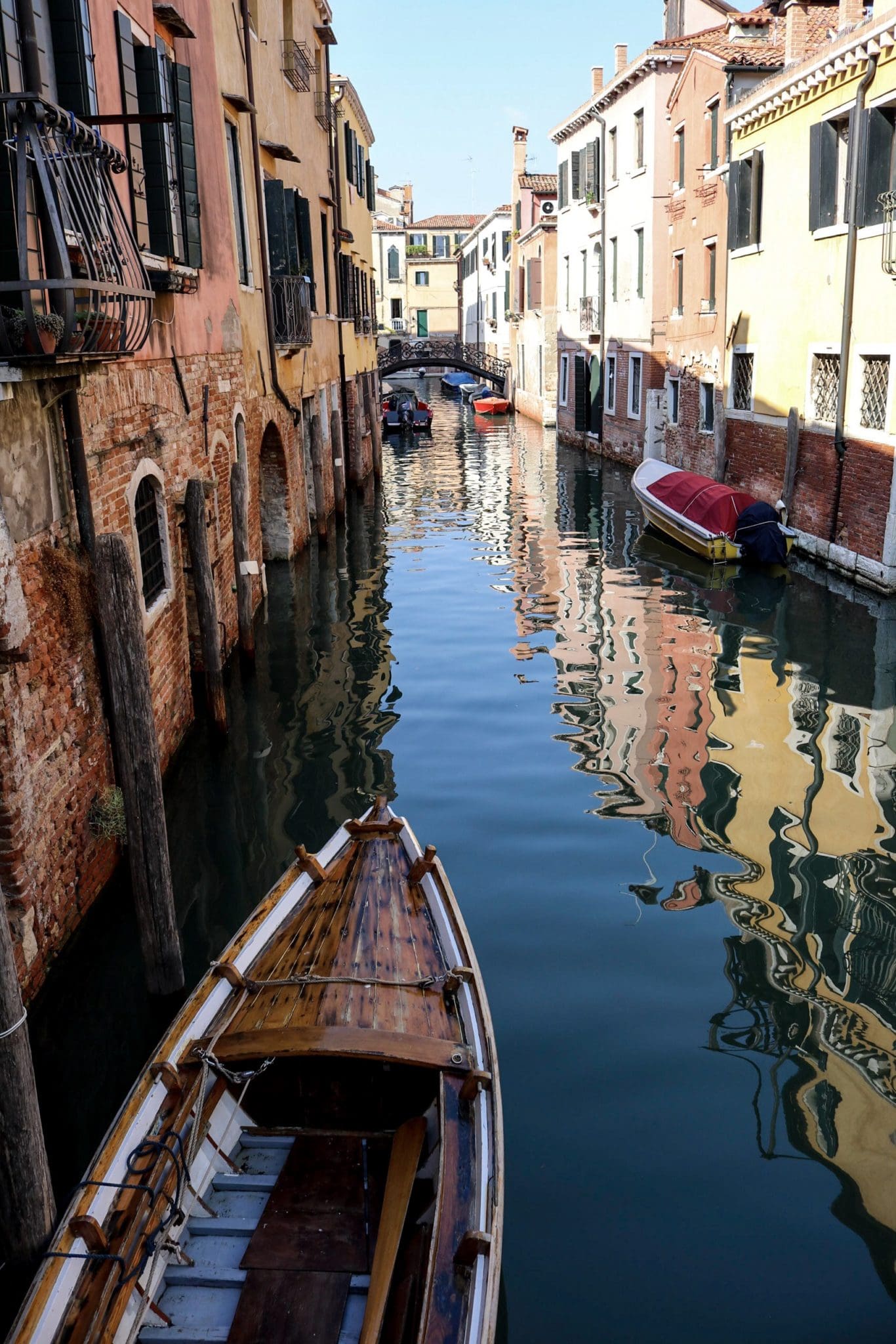 View of Canal in Venice, Italy