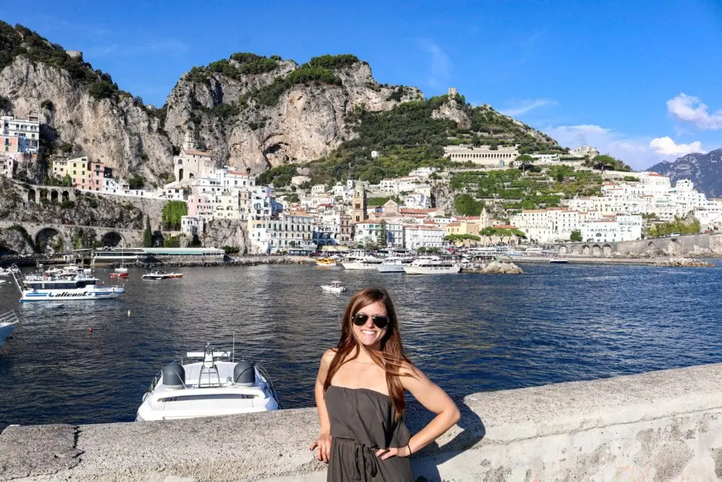 Enjoying Amalfi, Italy