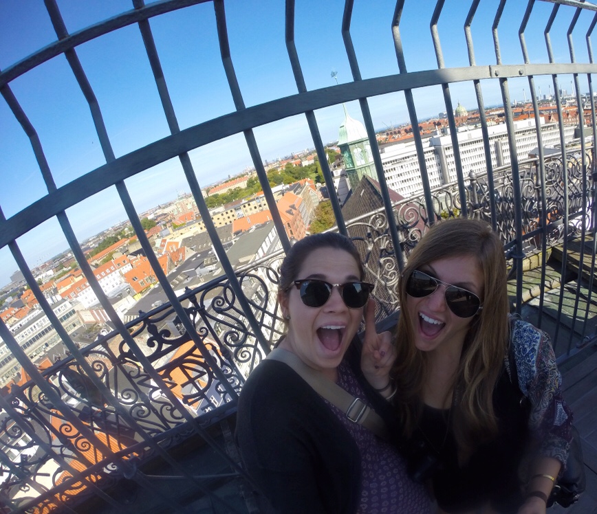 View from the round tower in Copenhagen