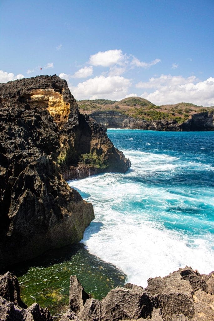 Photo of the coastline in Bali