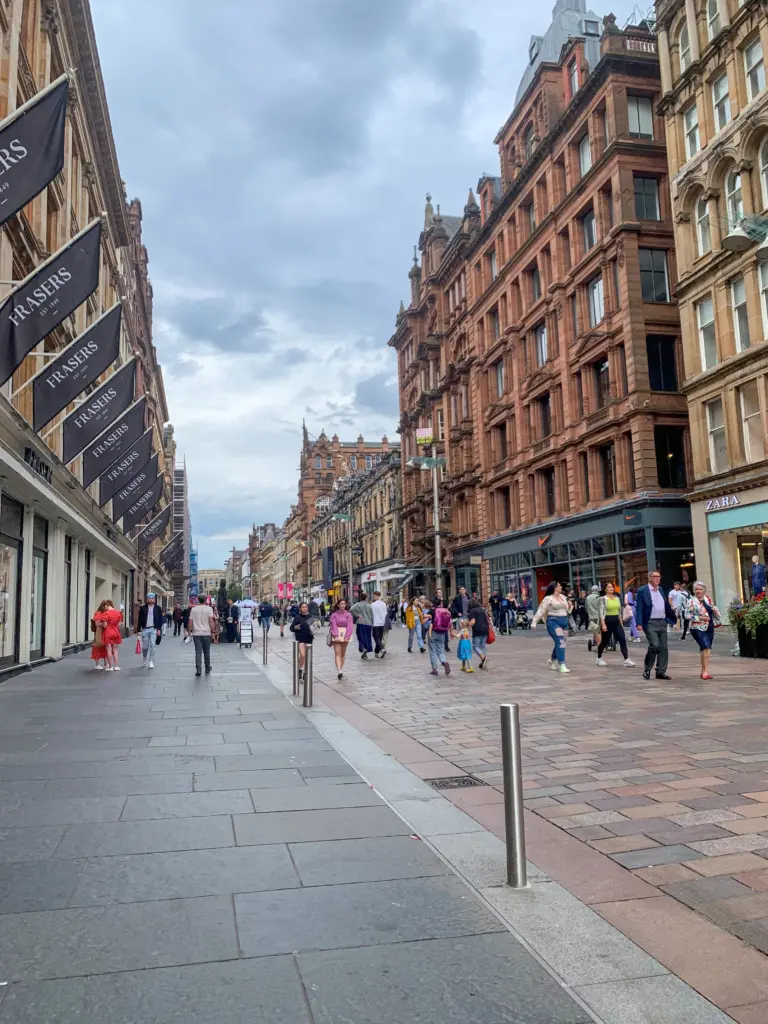 Buchanan Street, Glasgow, Scotland