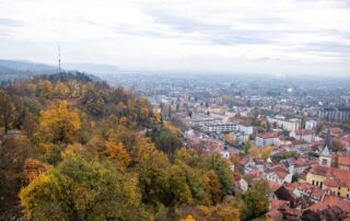 View of Ljublana, Slovenia