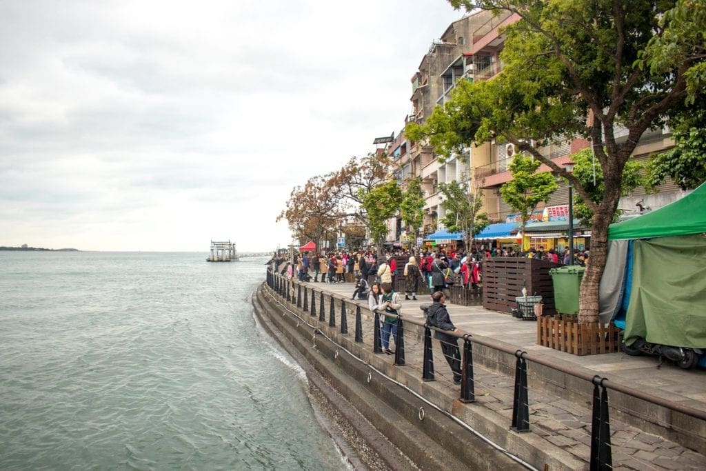 View of Tamsui, Taiwan