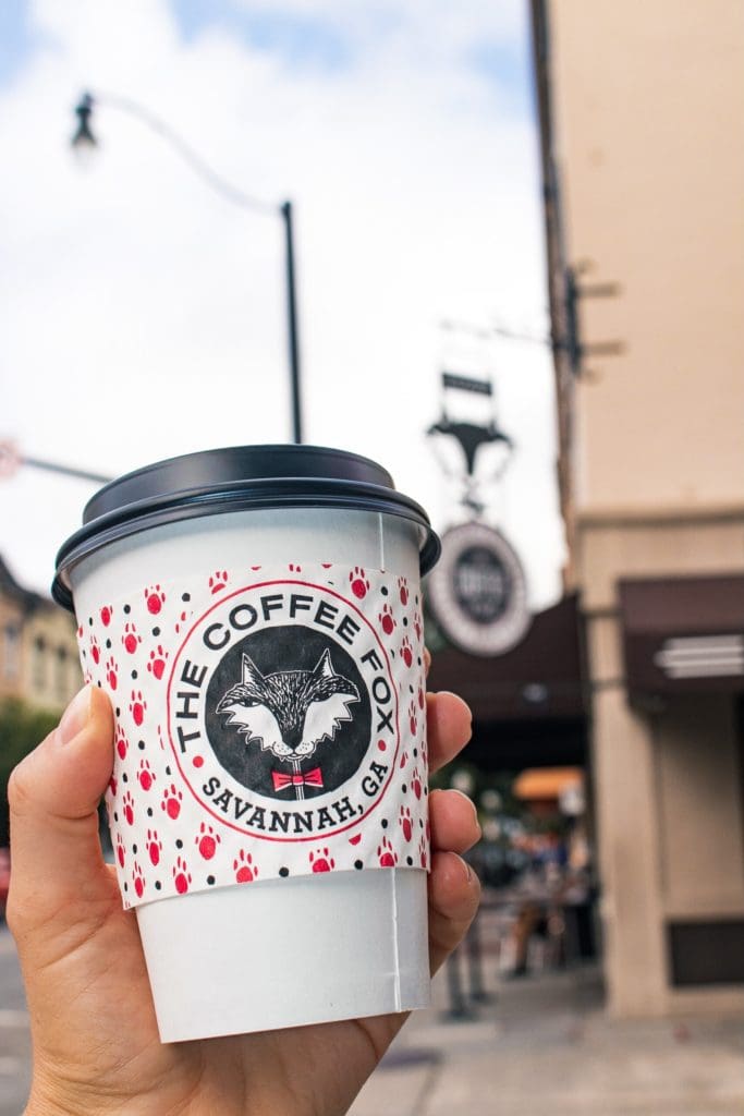 The Coffee Fox in Savannah Georgia