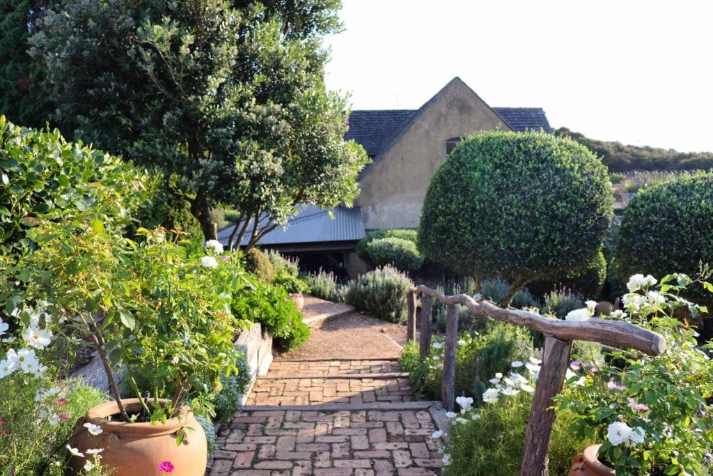 Photo of the entrance at Mudbrick Vineyard, Waiheke Island