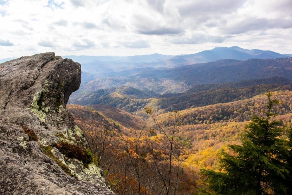 View of the Blowing Rock