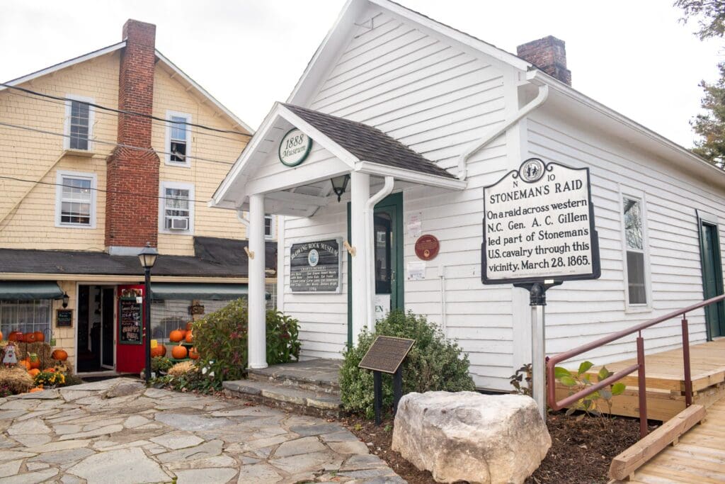 Shopping in Downtown Blowing Rock