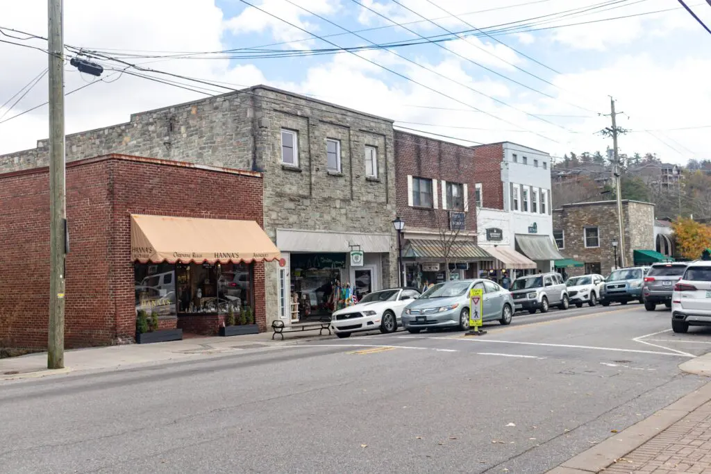 Photo of Downtown Blowing Rock, North Carolina