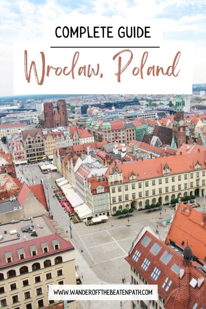 Photo of the Market Square in Wroclaw, Poland