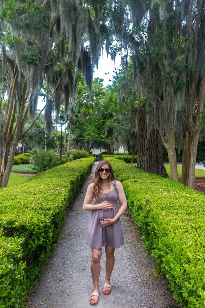 Posing in Beaufort, SC